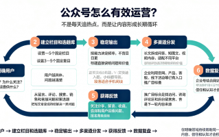 如何有效地运营公众号？先把这套运营循环跑通