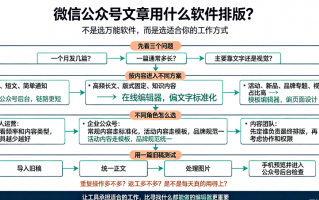微信公众号文章用什么软件排版？先判断你属于哪种发文方式