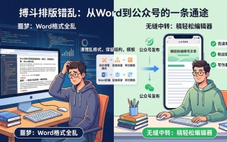 从Word复制到公众号排版总乱？我用这三个方法解决了，最后一个最省心