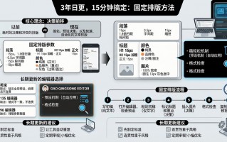 微信公众号排版方法：我靠这套固定流程把排版时间锁在15分钟