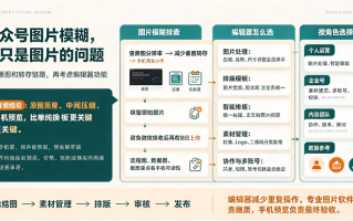 公众号文章图片模糊怎么解决？排查完图片我发现编辑器也很关键