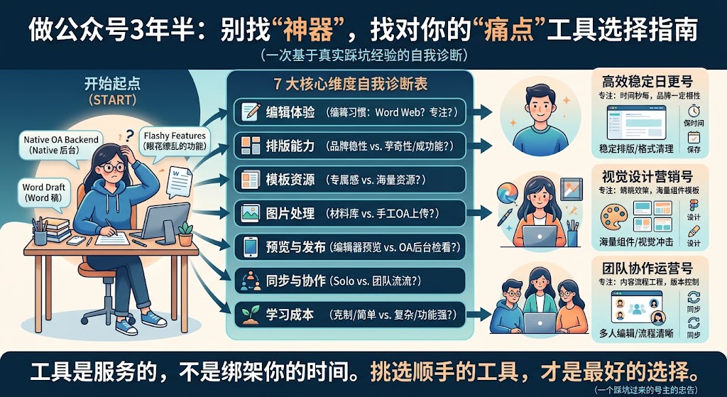 微信公众号编辑器哪个好?先想清楚你的需求-第1张图片 微信公众号编辑器哪个好?先想清楚你的需求-第1张图片