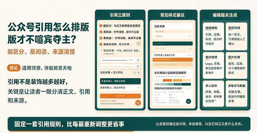 2026权威精选 公众号文章引用内容怎么排版?-第1张图片 2026权威精选 公众号文章引用内容怎么排版?-第1张图片