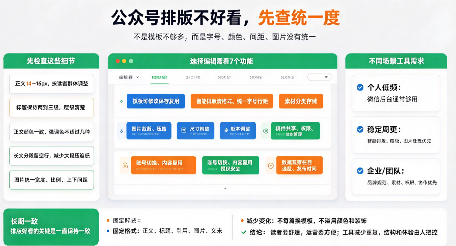 公众号排版总是不美观怎么办?怎么去优化微信公众号排版-第1张图片 公众号排版总是不美观怎么办?怎么去优化微信公众号排版-第1张图片